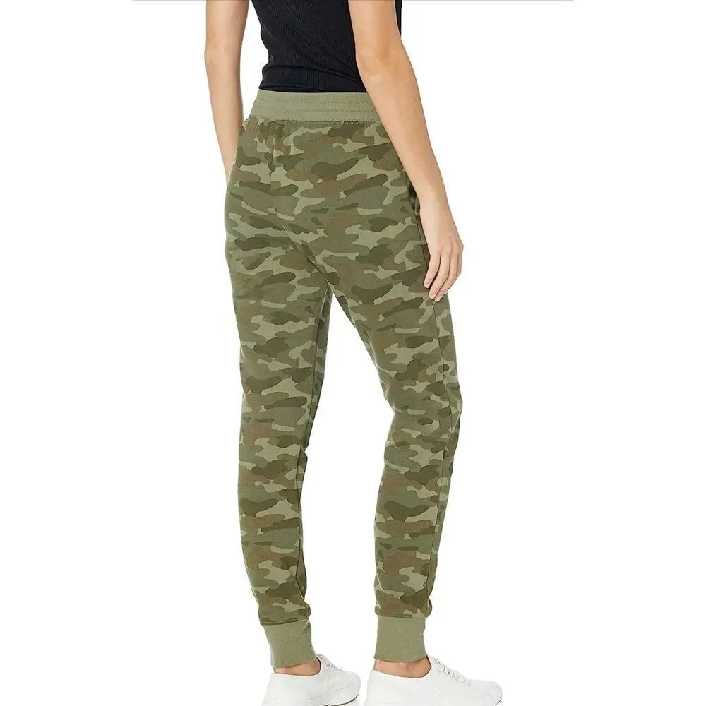 NEW Camoflauge French Terry Fleece Jogger Sweatpant XS - Picture 2 of 5